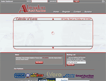 Tablet Screenshot of abingdonautoauction.com